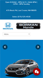 Mobile Screenshot of bormanhonda.com