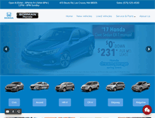 Tablet Screenshot of bormanhonda.com